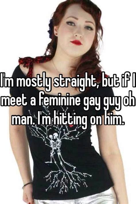 dating a feminine gay guy